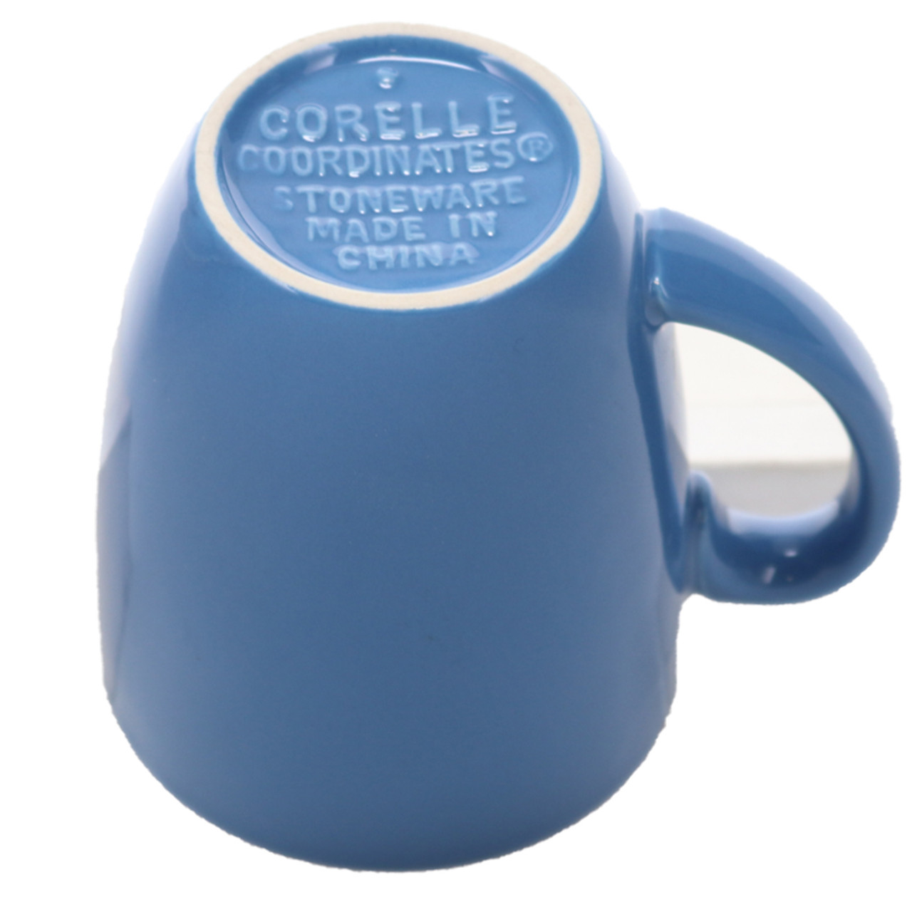 Corelle 11oz Cornflower Blue Stoneware Coffee/Tea Mug Helton
