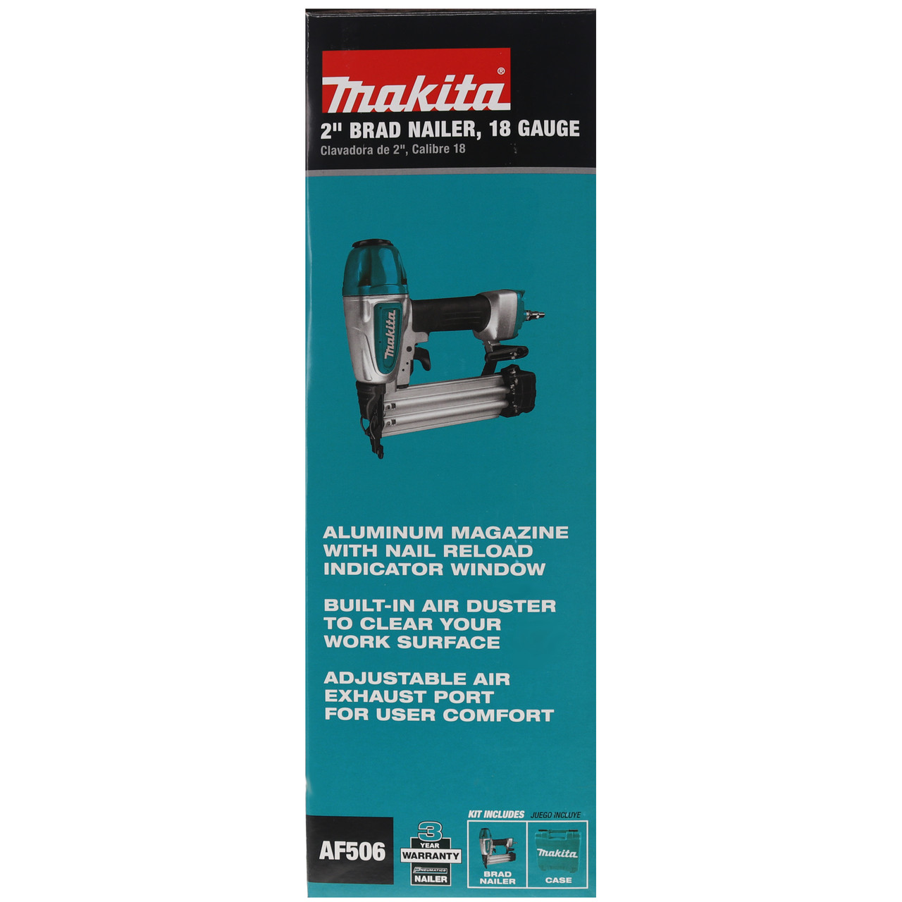 Makita AF506 18 Gauge 2 in. Brad Nailer