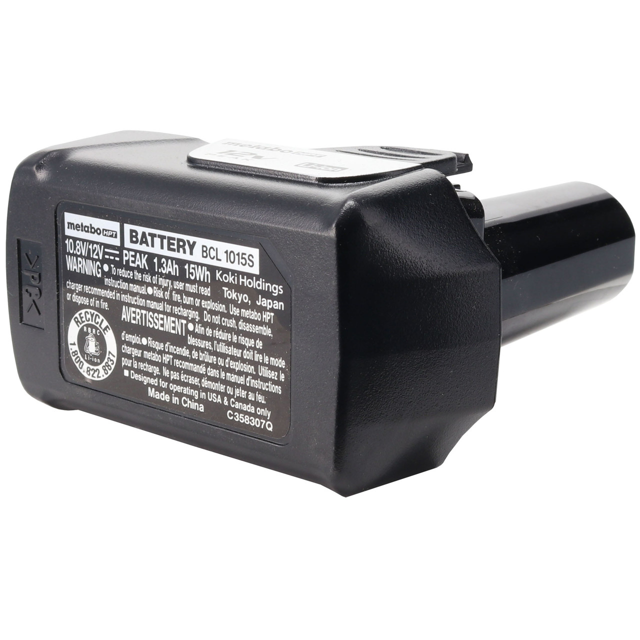 Metabo HPT/Hitachi UC10SL2 10.8-12V Battery Charger and BCL1015S