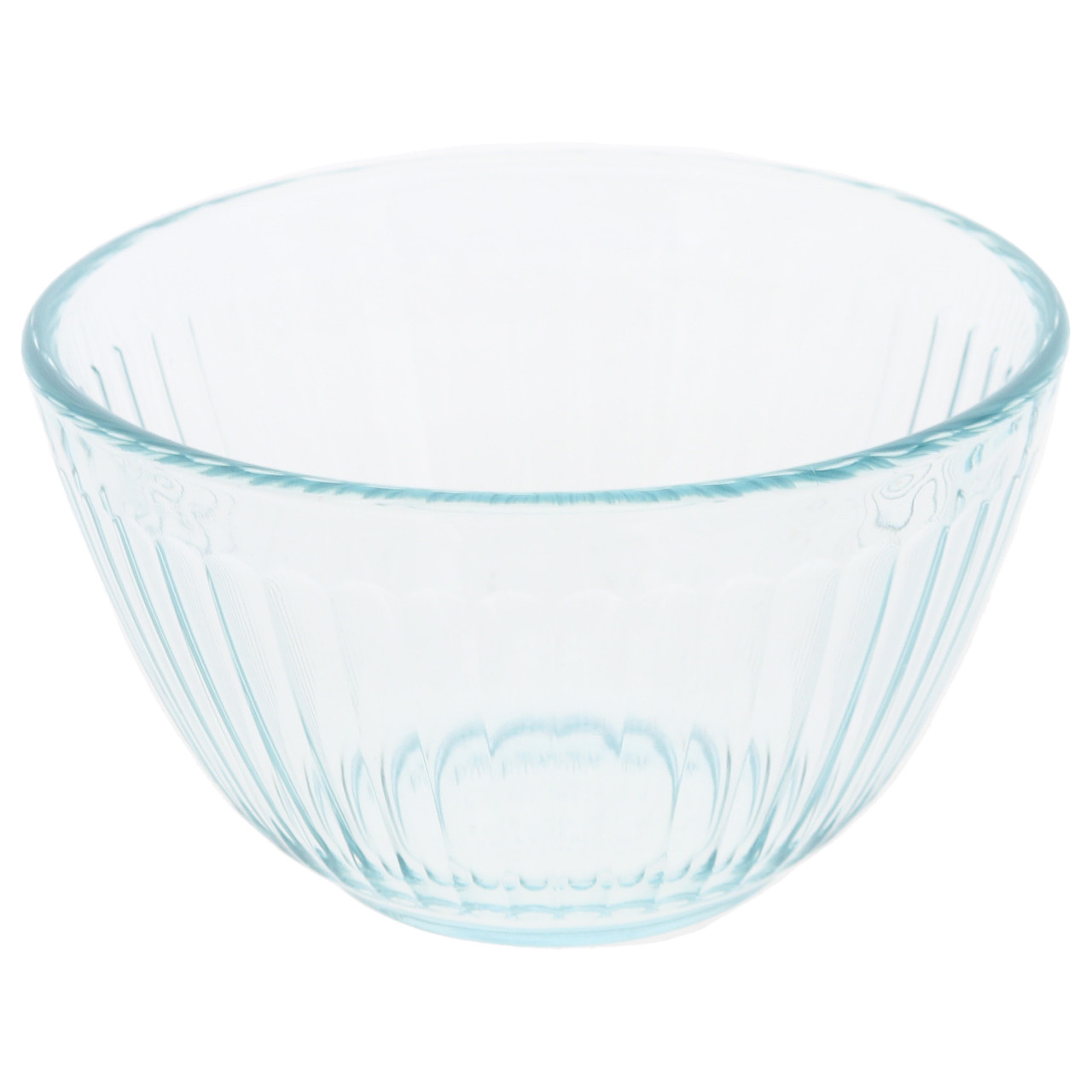 Pyrex 7401 3-Cup Sculpted Glass Mixing Bowl | Helton Tool & Home