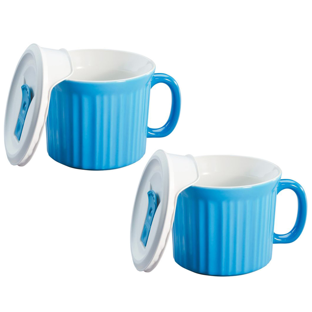 20-ounce Blue Meal Mug™ with Vented Lid