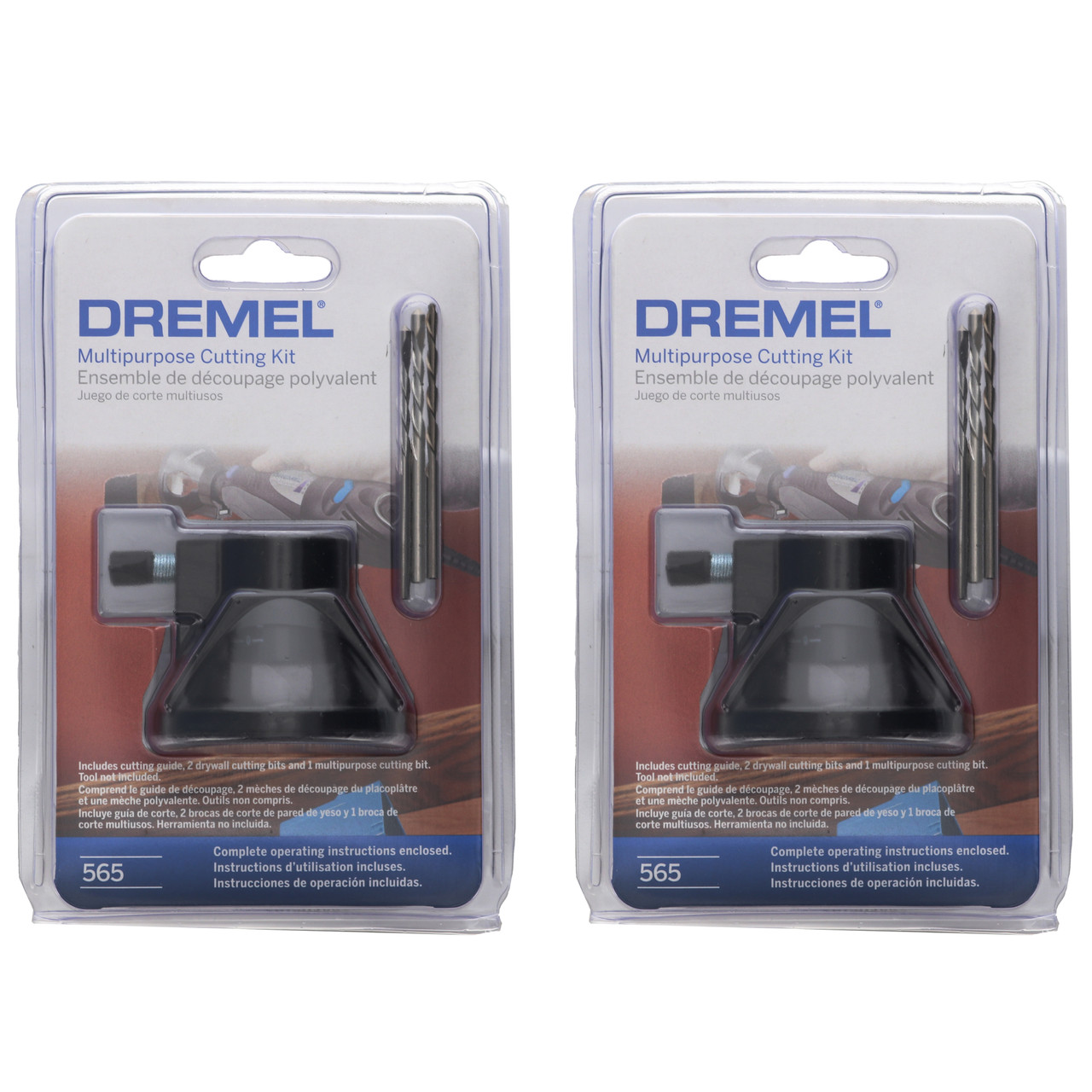 Dremel 565 26150565AC Multi-Purpose Cutting Kit for 3000, 4000, 7300, and 8220 (2-Pack)