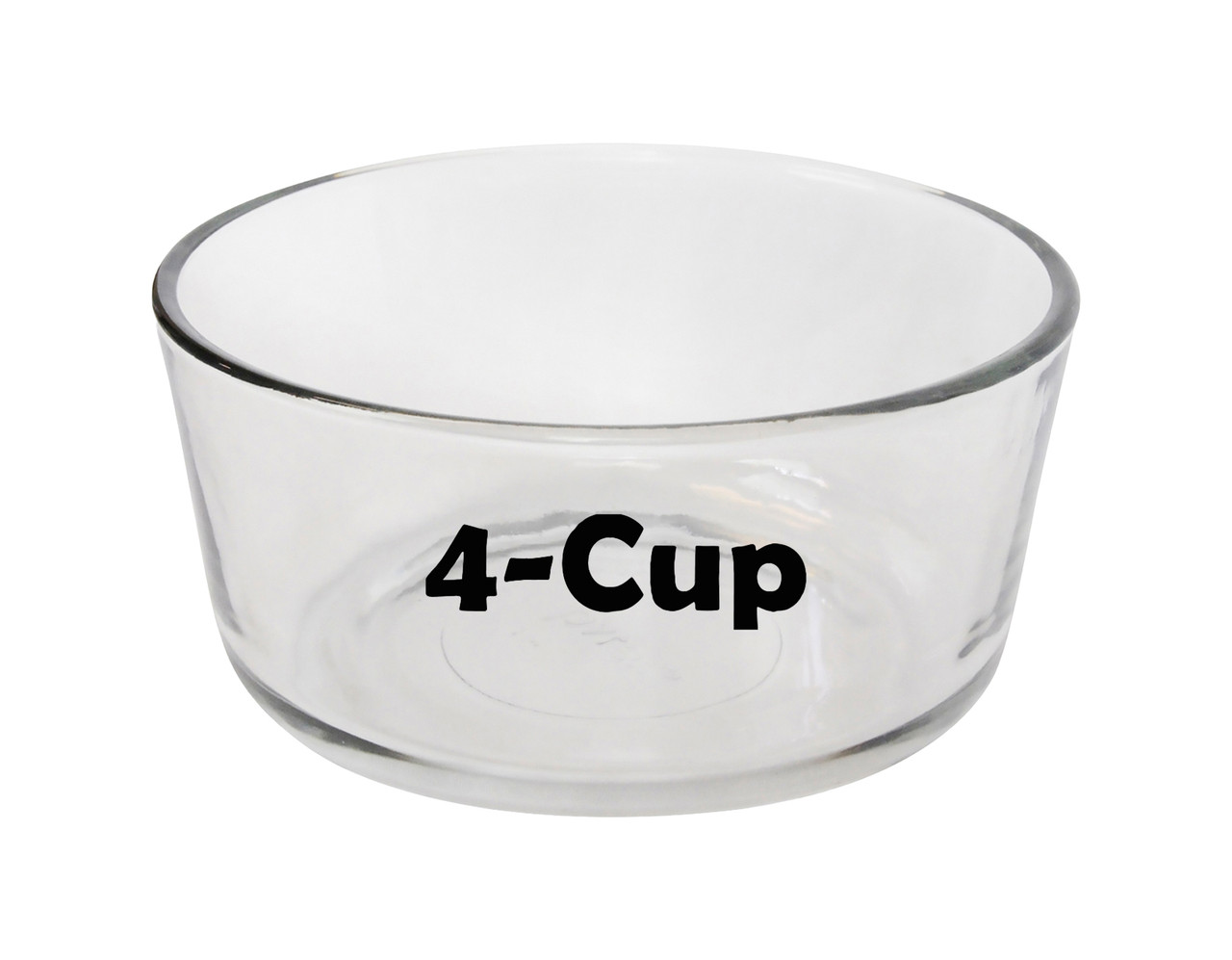 Pyrex 7 Clear Glass Bowls Bundle in 1-cup, 2-cup, 4-cup, and 6/7-cup