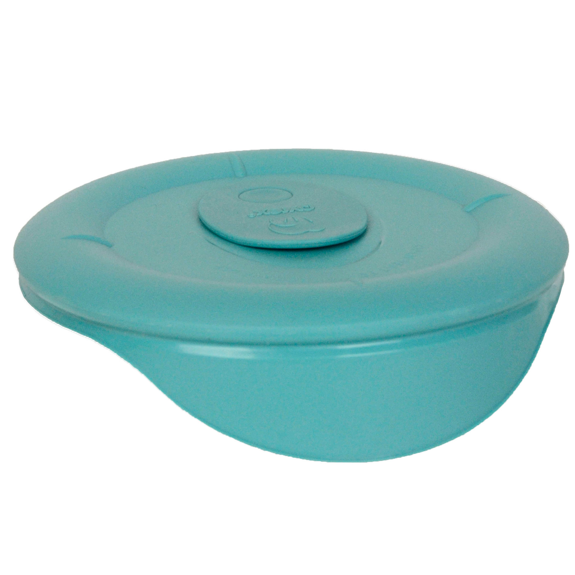 Pyrex 8202-VPC Ersatzdeckel Aus BPA-freiem Kunststoff (4 Stück) – Belüftet, Türkis, Für 3-Quart-Schalen