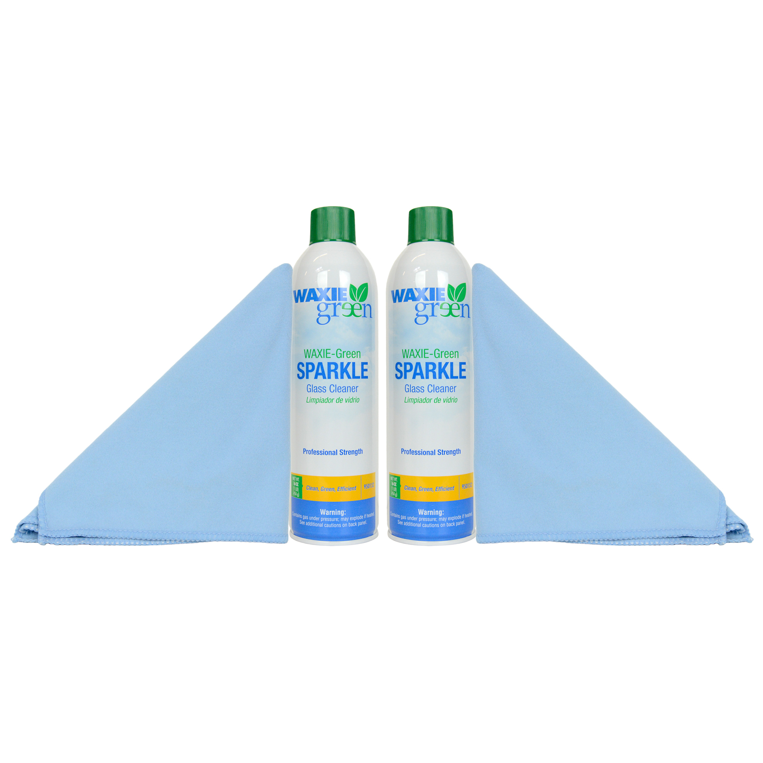 Waxie Green 16oz Sparkle Glass Cleaner Helton Tool & Home
