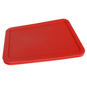 Pyrex 7211-PC 6 Cup, 1.5L Red Plastic Rectangle Replacement Lid