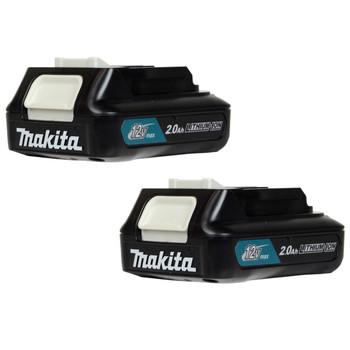 Makita BL1021B 12V 2.0Ah Lithium Ion Battery - 2 Pack