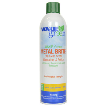 Waxie Green 16 Oz Metal Brite Stainless Steel Polish and Maintainer