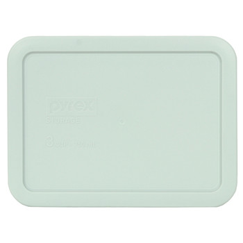 Pyrex 7210-PC Muddy Aqua Rectangle Food Storage Replacement Lid, Made in the USA