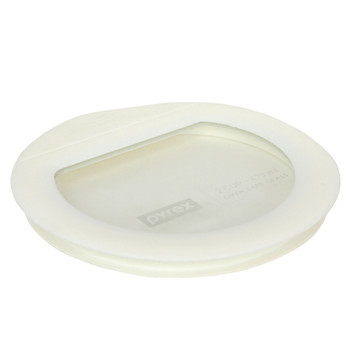 Pyrex Ultimate OV-7200 White Round Glass and Silicone Storage Replacement Lid Pyrex Ultimate OV-7200 White Round Glass and Silicone Storage Replacement Lid