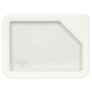 Pyrex Ultimate OV-7210 White Glass and Silicone Storage Replacement Lid