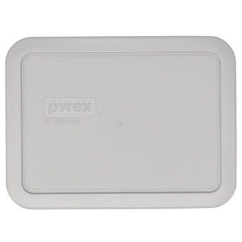 Pyrex 7210-PC Jet Grey Food Storage Rectangle Replacement Lid Cover, Made in the USA