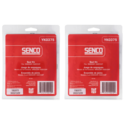 Senco YK0375 Repair Kit for Pneumatic Stapler SNS50XP, SQS55XP (2-Pack)
