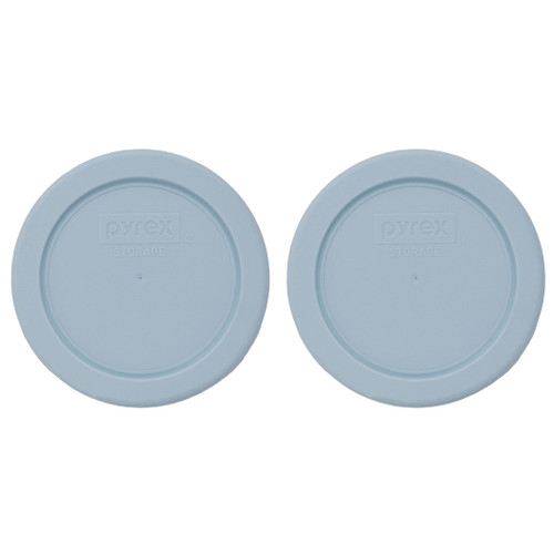 Pyrex 7202-PC 1 Cup Crystal Blue Lid (2-Pack)