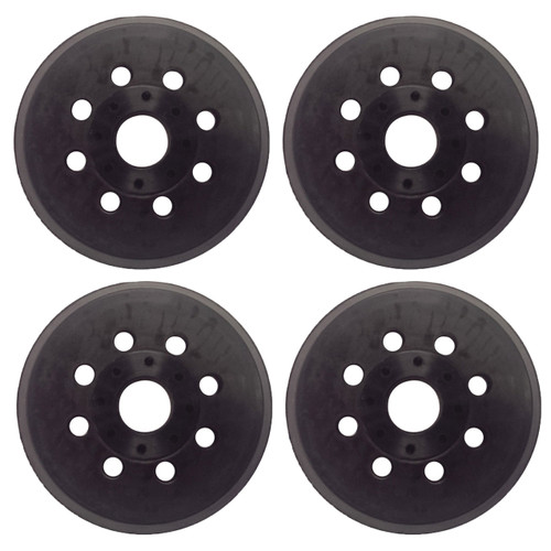 Superior Parts RSP42 5in 8 Vacuum Holes Hook and Loop Sanding Pad for Bosch Sanders 2610955945 and RS034 (4-Pack)