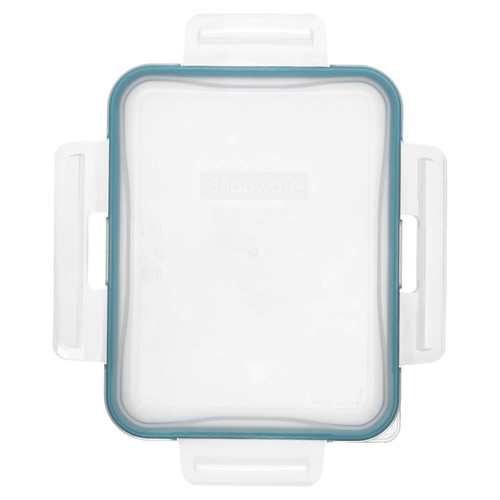 Snapware 7211R 6 Cup Total Solutions Clear Lid W/Juniper Green Gasket- Made in USA