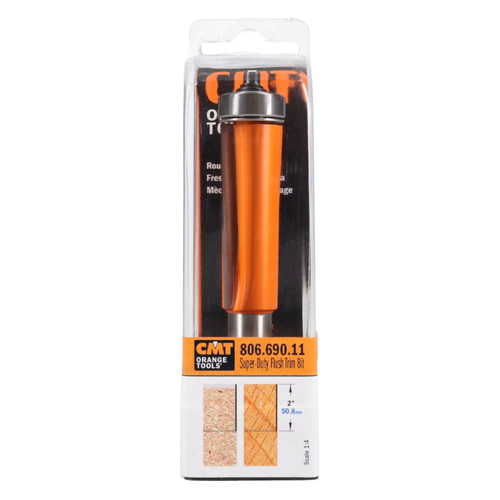 CMT 806.690.11 Flush Trim Bit for Routers with 1/2-Inch collet