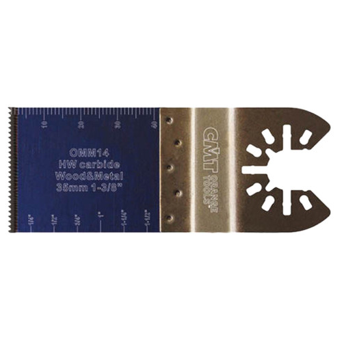 CMT OMM14-X1 Plunge & Flush-Cut Blade for Universal-mount Oscillating Multi-tools
