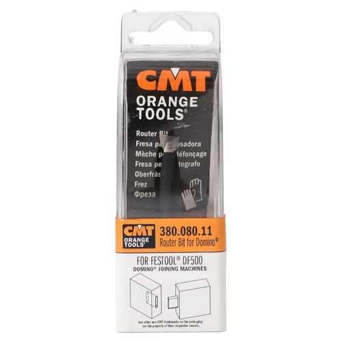 CMT 380.080.11 Solid Carbide Domino Router Bit for Festool DF500