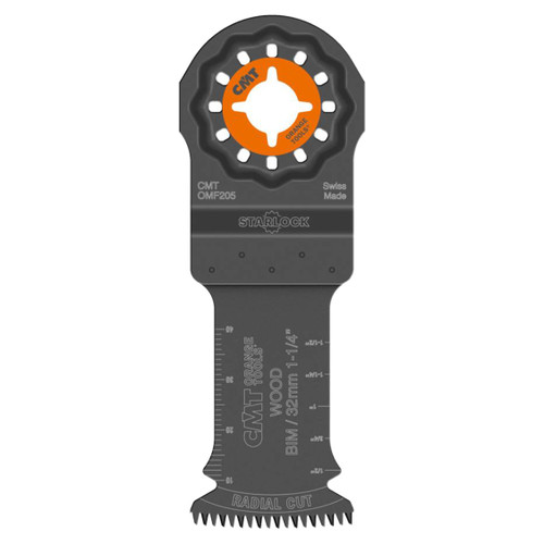 CMT OMF205-X1 1-3/8” Precision Cut Blade for Oscillating Multi-tools