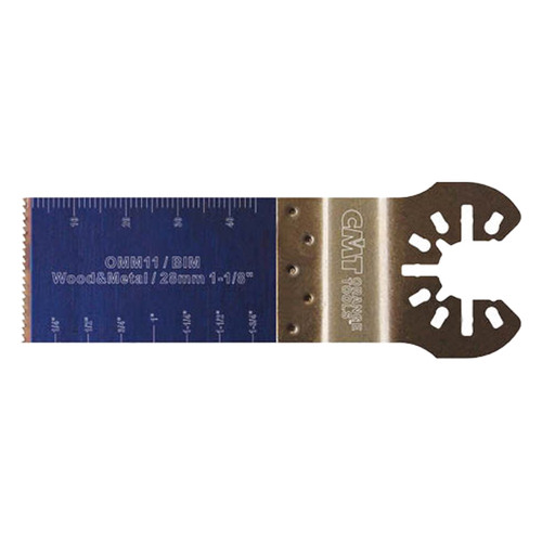 CMT OMM11-X1 Plunge & Flush-Cut Blade for Oscillating Multi-tools