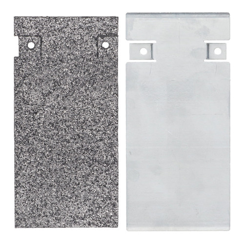 Bosch (1) 2601098037 Platten Plate, (1) 2601098040 Base Plate for Belt Sander 1274DVS