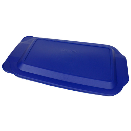 Pyrex 233-PC Blue Lagoon Rectangle Plastic Food Storage Replacement Lid