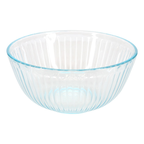Pyrex 7403-S 2.5Qt/10 Cup Ribbed Glass Mixing Bowl