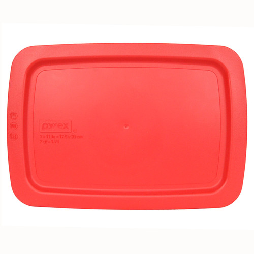 Pyrex C-232-PC Red 2qt Replacement Lid Cover