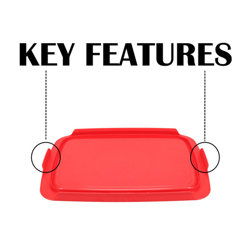 Pyrex C-232 2qt Red  Lid