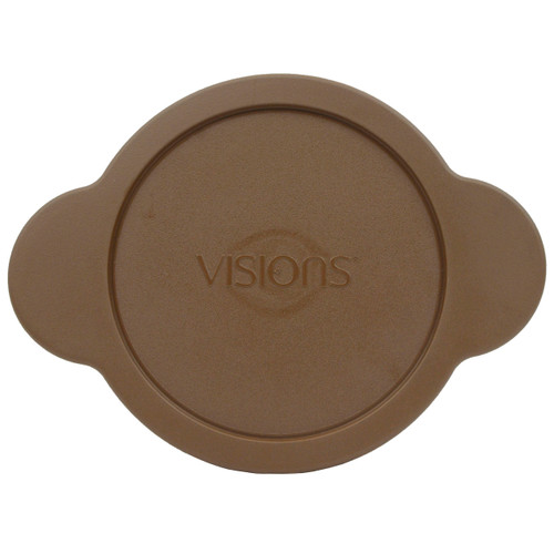 Visions CM8-PC 1qt Brown Versa Pot Plastic Replacement Lid