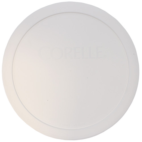 Corelle 323-PC White 1qt and 1.5qt Round Plastic Food Storage Replacement Lid
