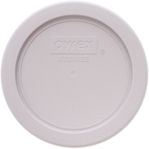 Pyrex 7202-PC 1-cup Sleek Silver Food Storage Lid Cover Made in the USA