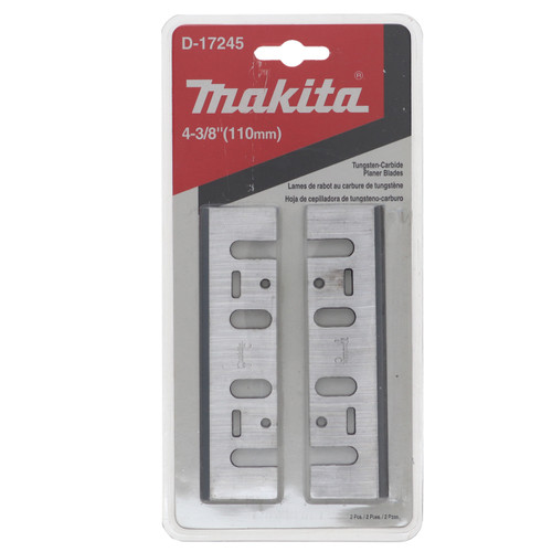 Makita 4-3/8" 2-pc Tungsten-Carbide Planer Blades