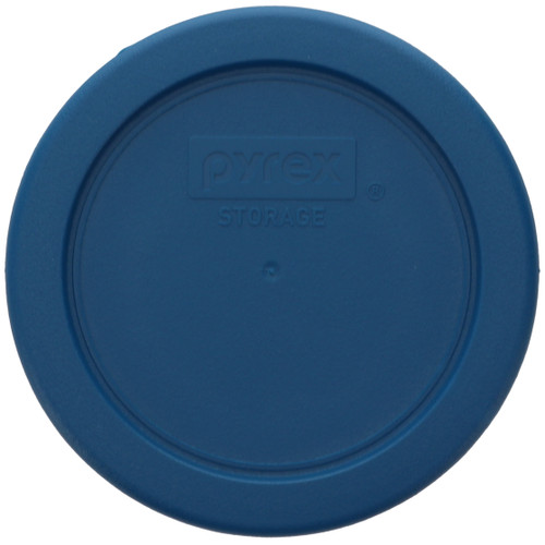 Pyrex 7202-PC Blue Spruce Round Plastic Replacement Storage Lid Cover, Made in the USA