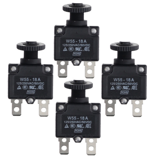 Metabo HPT Overload Protection Breaker Replacement Part for Model C10RJ (4-Pack)