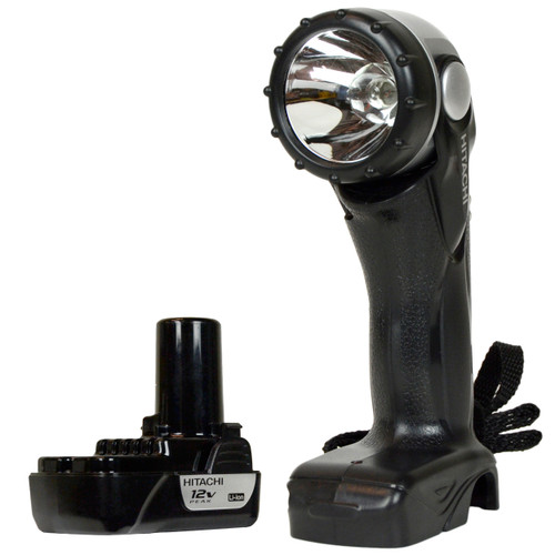 Metabo HPT/Hitachi UB10DL 12V Lithium-Ion Cordless Flashlight Torch and BCL1015S Battery Pack