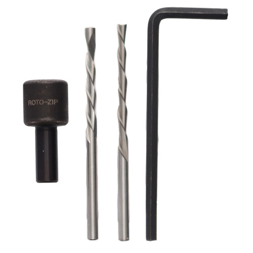 RotoZip CH01 2610043167 Chuck Adapter 1/4" Chuck Mount Size, 1/8" Chuck Capacity