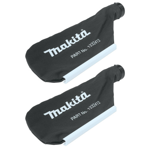 Makita 123241-2 Replacement Dust Bag for UB121DZ, UB141DZ, UB181DZ (2-Pack)