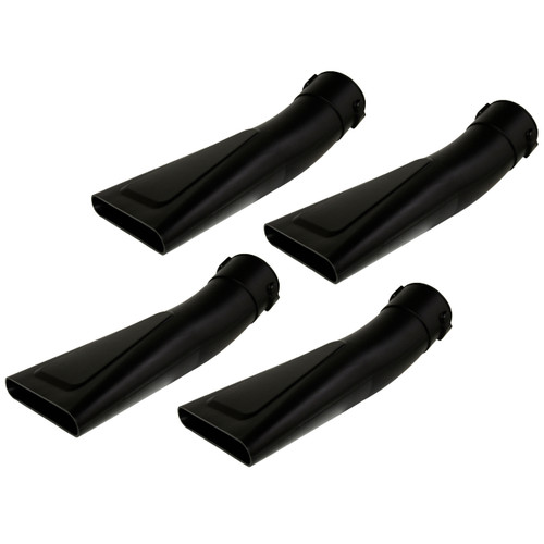 Makita 451753-8 Flat End Nozzle Replacement Tool Parts MM4 and BHX2500 (4-Pack)