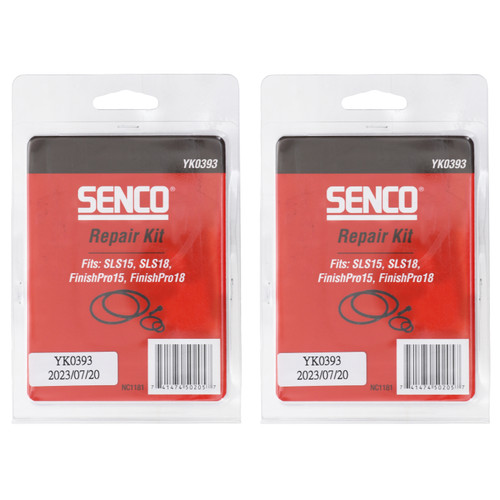 Senco YK0393 Repair Kit for Nailer and Stapler Tool Models (2-Pack)