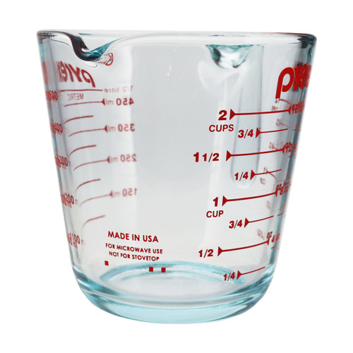 Pyrex 2 Cup Glass Measuring Cup