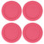 Pyrex 7202-PC 1-Cup Electric Pink Food Storage Replacement Lid Cover (4-Pack)