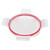 Pyrex 7201R-PC Freshlock Clear Plastic Lid with Red Gasket