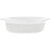 FS14 French White Oval Casserole Roaster Dish FS14 French White Oval Casserole Roaster Dish