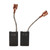 Bosch 1617014143 Brush Set for Demolition Hammer