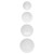 4-Piece Bakeware Set of (1) RS4, (1) FS16, (1) FS24, and (1) FS5 Casserole Dishes