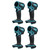 Makita 188971-2 Housing Set Power Tool Replacement Part for Drills LXPH01, XPH01, LXPH01C1 (4-Pack)