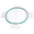 Snapware 7201R-PC 4-Cup Clear Total Solutions BPA-Free Plastic Food Storage Lid with Teal Gasket - Made in USA