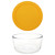 Pyrex 7201 Glass Bowl & 7201-PC Lemondrop Yellow Lid